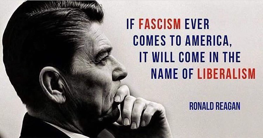 Reagan's Fascism Warning To America Appears to Be Coming True - The